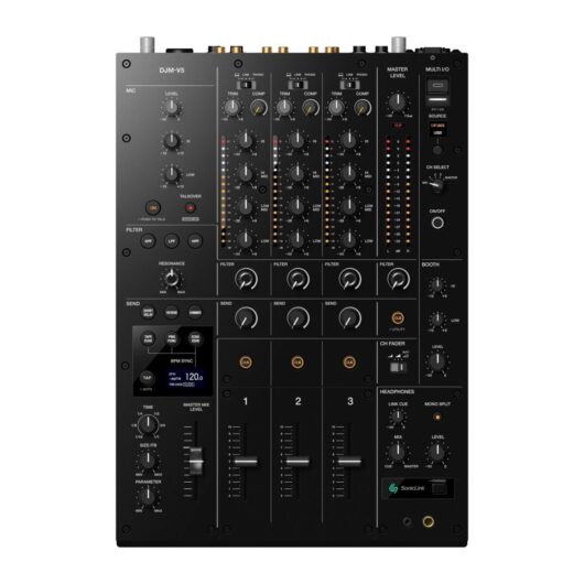AlphaTheta DJM-V5 3-Channel DJ Mixer