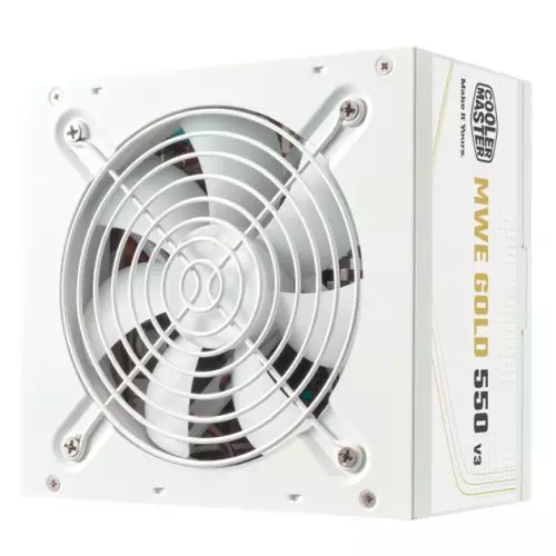 Cooler Master MWE Gold 550 V3 ATX 3.1 White Edition Non-Modular power supply unit 550 W 24-pin ATX