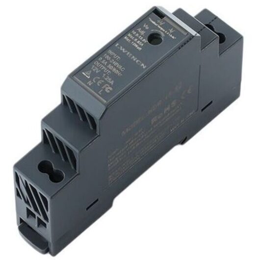 HDR rail-type switching power supply, Ultra-slim DIN rail power supply/1SU HDR-15-12, 12V 1.25A 15W