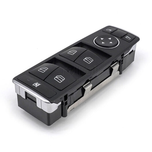 Interrupteur de levage de vitre électrique, interrupteur principal de commande de lève-vitre adapté aux voitures Mercedes-Benz