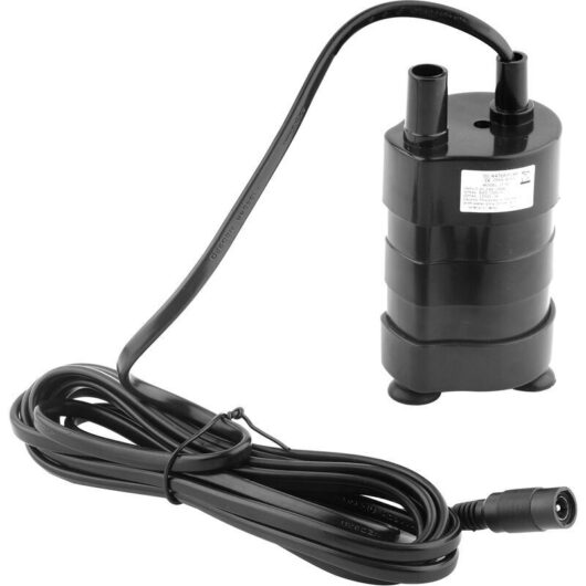 Jeffergarden Mini Submersible Brushless Water Pump with High Hydraulic Main DC Power Supply -20°C-90°C