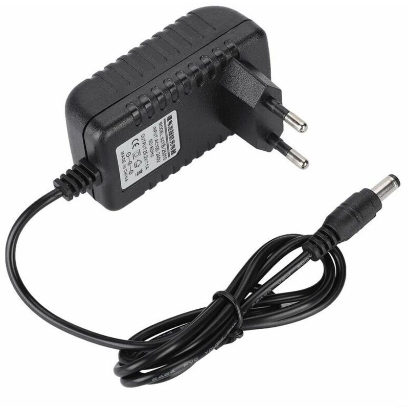 Jeffergarden Power Supply, 25.2V/1A Lithium-Ion Charger with Multi-Stage Protection, Universal Power Supply for Surveillance Cameras and LED Lights.