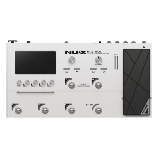 NUX MG-50li Guitar Multi-FX Processor & Profiler White
