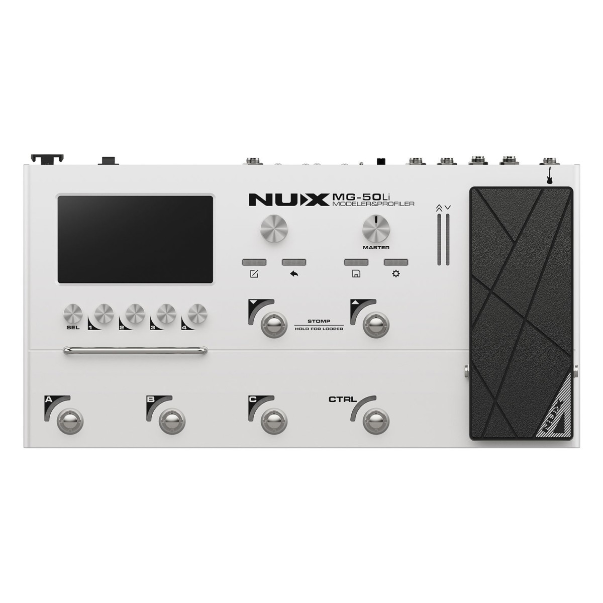 NUX MG-50li Guitar Multi-FX Processor & Profiler White