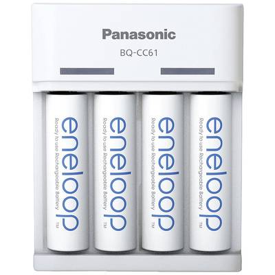 Panasonic BQ-CC61 + eneloop AA Charger for cylindrical cells NiMH AAA , AA