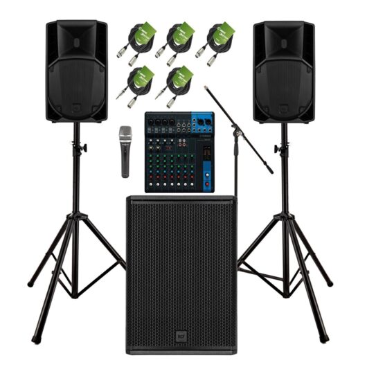 RCF ART 732-A MK5 Complete PA System Bundle