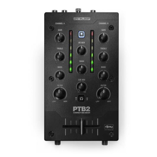 Reloop PTB-2 2 Channel DJ Mixer With Bluetooth