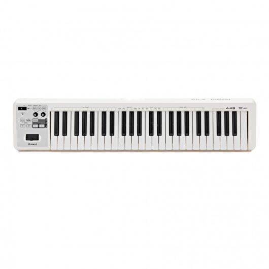 Roland A-49 MIDI Controller Keyboard White