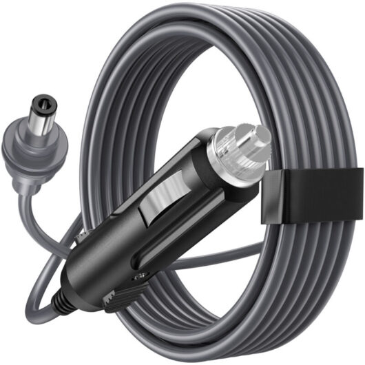 Starlink Mini 3M Car Charger, Compatible with DC5521: Waterproof and dustproof power cable.