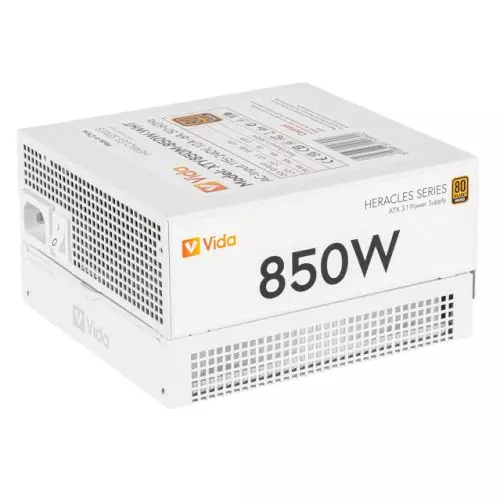 VIDA 850W 80+BRONZE ATX WHITE3.1 PSU