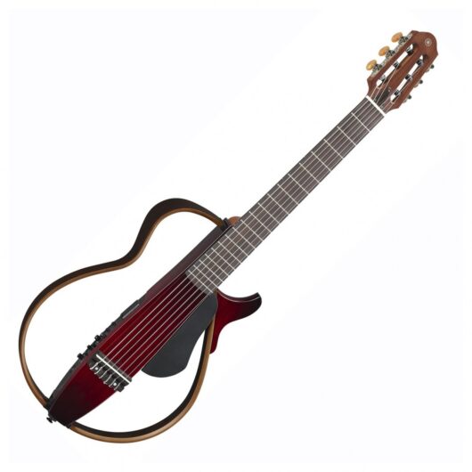 Yamaha SLG200N II Nylon String Silent Guitar Crimson Red