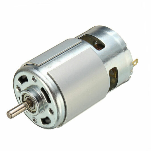 775 DC 12V-36V 3500-9000RPM Motor Ball Bearing Large Torque High Power Low Noise DC Motor Accessories Power Supply