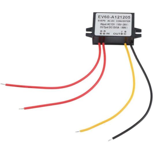 AC 10-28V to DC 12V step-down converter, AC/DC step-down power supply module (5A)