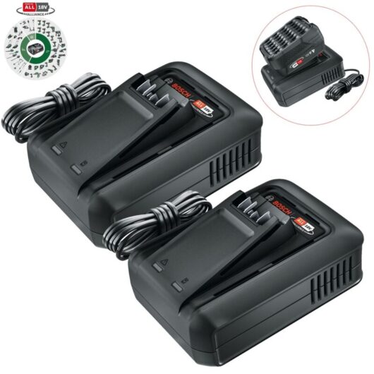 Bosch AL 18V-44 18v 34 Minute Fast Battery Charger Twin Dual Pack Power for all