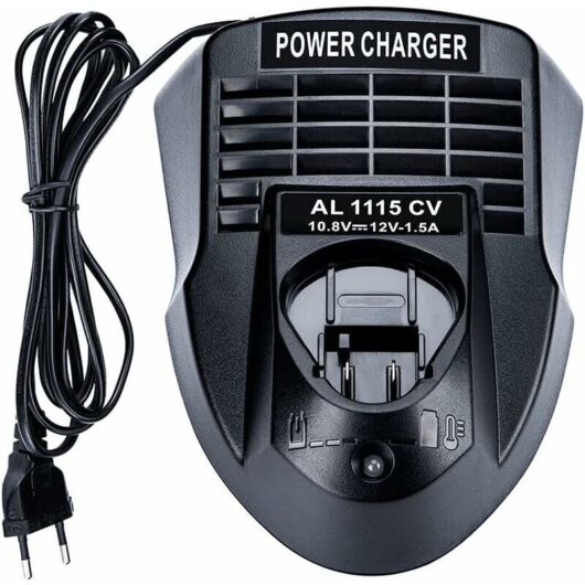 Gotrays - AL1115CV 10.8V 12V 1.5A Lithium-ion Battery Charger Power Supply for Bosch Li-ion Drill/Screwdriver BC430 BC330, 2 607 336 996 BAT411