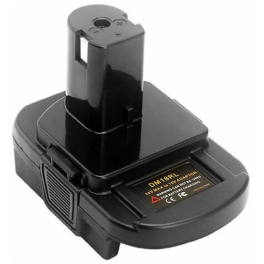 Gotrays - Battery Converter Adapter Replacement for Converting Dewalt/Milwaukee 18V-20V Lithium Battery to Ryobi 18V Power Tools
