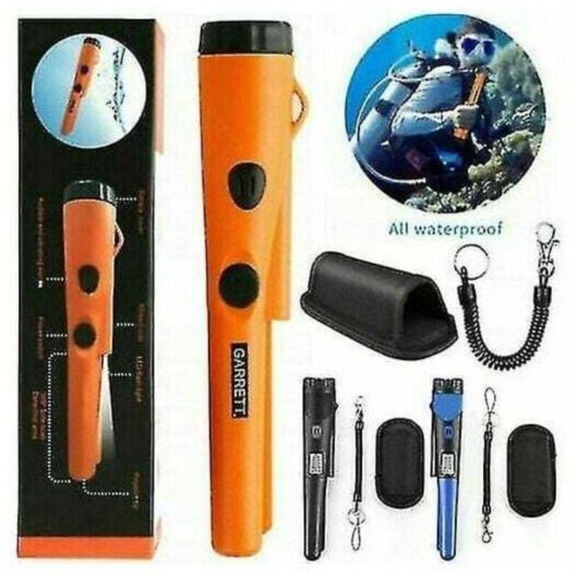 [NEVER USED] Garrett Pro-Pointer Metal Detector - 9V Power Supply - 30-Hour Battery Life - Maximum Sensitivity - Waterproof for Outdoor Use
