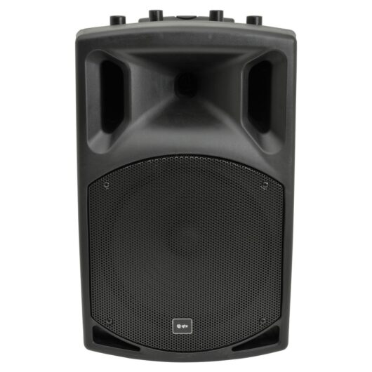 QTX QX12PA-Plus 12 PA Speaker With Wireless Microphones