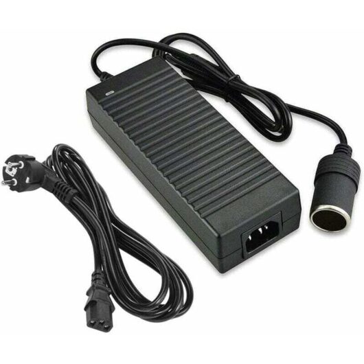 220V to 12V10A Car Cigarette Lighter Socket Home Power Converter Car Vacuum Cleaner Refrigerator Adapter