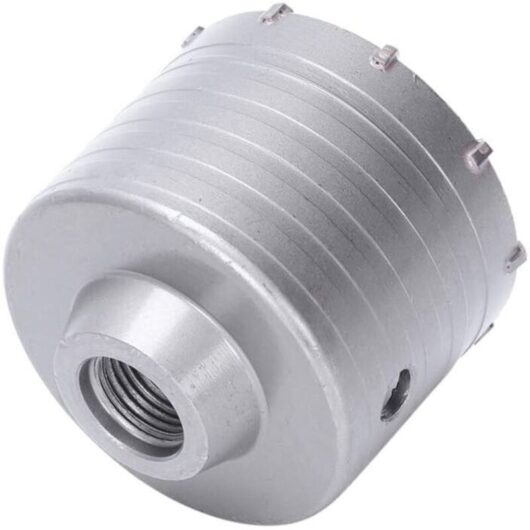 Concrete Hole Saw, Carbide Drill Bits, Wall Hole Opener with Central Drill for Brick, Cement, Clay Brick Walls (90mm)