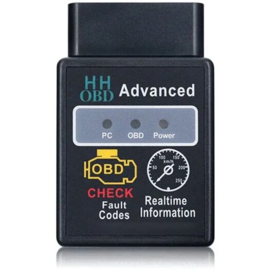 HH OBD ELM327 V2.1 Bluetooth Diagnostic Tool - OBD2 OBDII CAN BUS Engine Scanner Interface Adapter