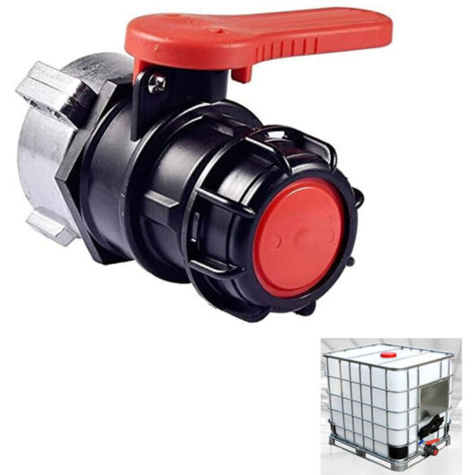 IBC Tank Adapter, Tap/Valve, DN50 (75 mm) for Rainwater Tank, Container