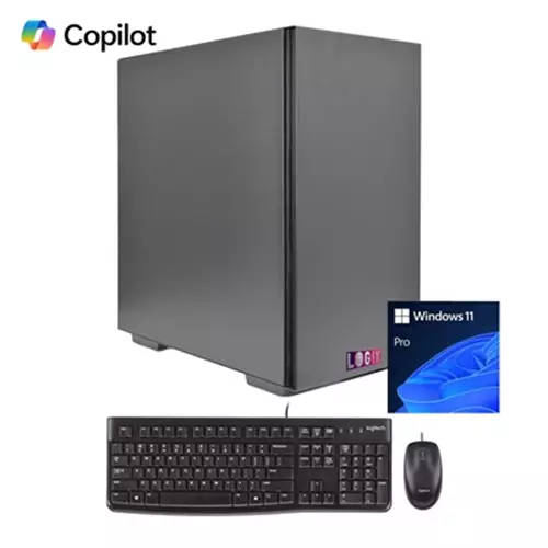 LOGIX Intel i7-14700 2.10GHz (5.30GHz Boost) 20 Core 28 threads. 32GB Kingston RAM 1TB Kingston NVMe Wi-Fi 6 Windows 11 PRO + FREE Keyboard amp; Mouse