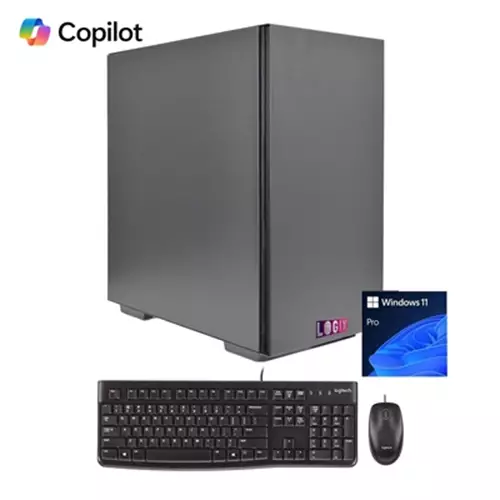 Logix Intel Core I3 14Th Gen Quad Core 16Gb Ram With 500Gb Ssd Business / Education Desktop Pc With Windows 11 Pro Plus Keyboard Amp; Mouse