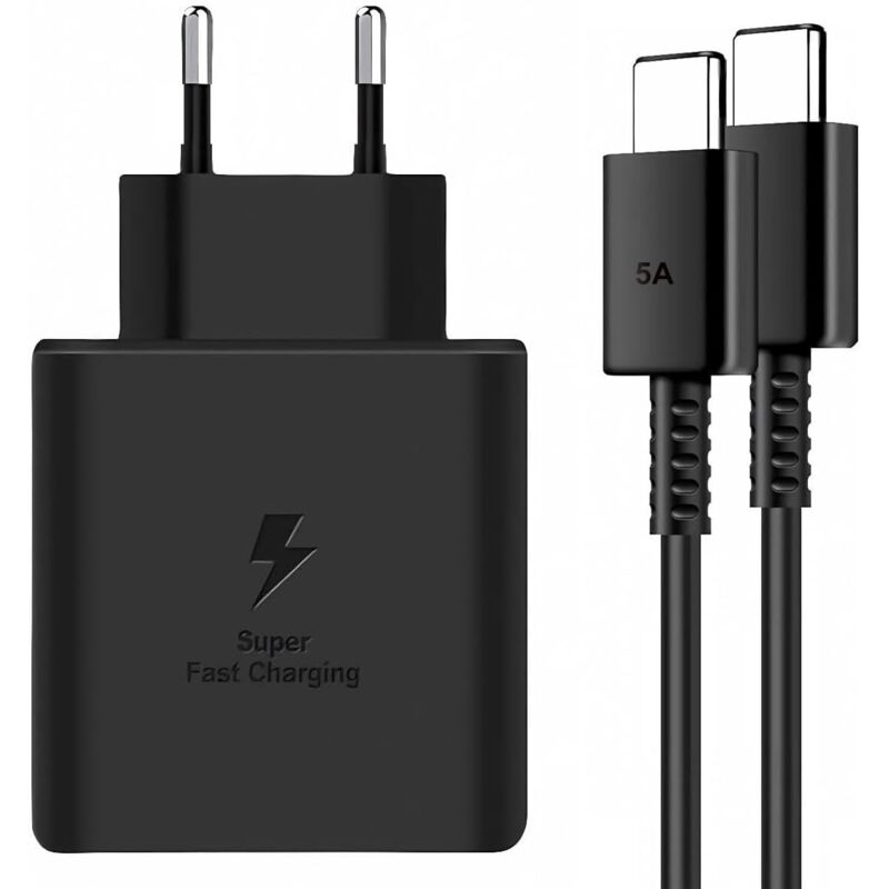 45W Super Fast Charger for Samsung Galaxy S24+, S24 Ultra, S23+, S23 Ultra, S22, S21, Note20, A54, Z Fold5, Flip5, Flip4, USB C Power Outlet Adapter