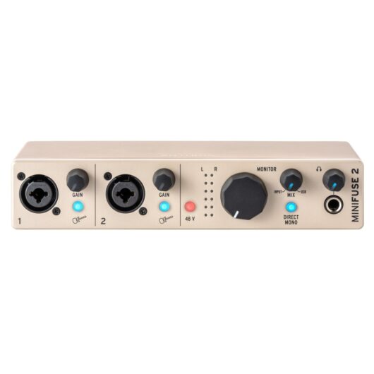 Arturia MiniFuse 2 USB Audio Interface Champagne