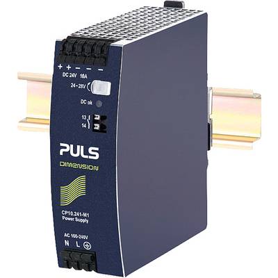PULS Rail mounted PSU (DIN) 24 V 10 A 240 W No. of outputs:1 x Content 1 pc(s)