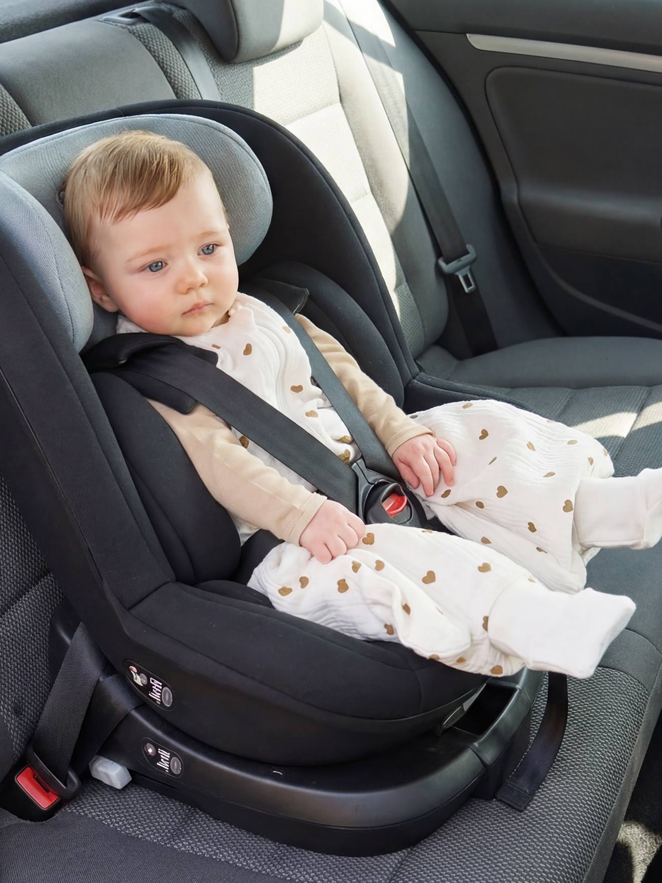 Cotton muslin HEARTS summer pramwsuit printed white