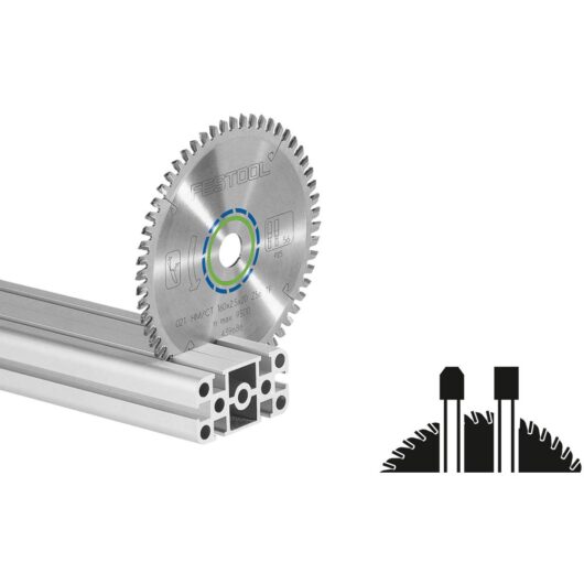 Festool Aluminium Plastics Cutting Circular Saw Blade 160mm 52T 20mm