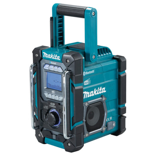 Makita DMR301 DAB+ Bluetooth Battery Charging Job Site Radio Blue