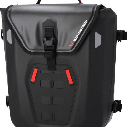 SW Motech SysBag WP M with Adapter Plate For Husqvarna 701 Enduro 2016-2024 Left - Black