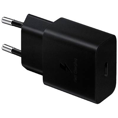 Samsung EP-T1510NBEGEU-B USB charger 15 W 1x USB-C® Black w/o cable, Quick charger